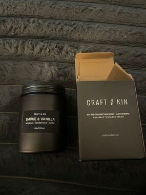 Craft and Kin Premium Vegan Candle Soy & Coconut in Reusable Tumbler
